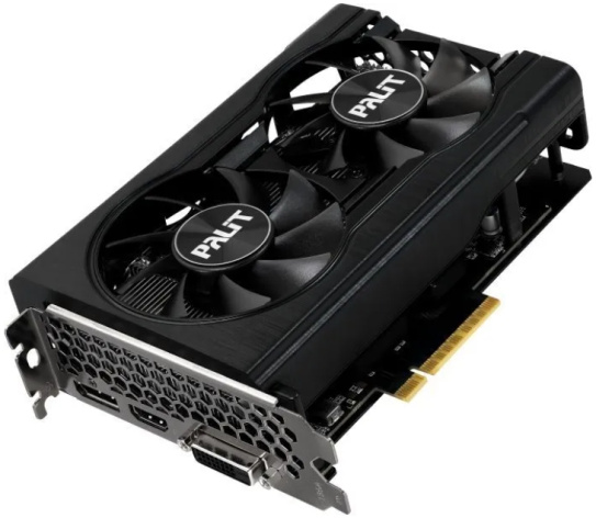 фото Видеокарта Palit GeForce RTX 3050 Dual (NE63050018P1-1070D) в Омске