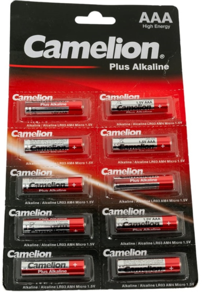 фото Батарейка  Camelion Plus Alkaline LR03 BL-1x10 в Казани