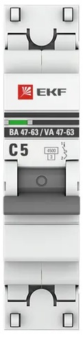 фото Автоматический выключатель  EKF mcb4763-1-05C-pro в Челябинске