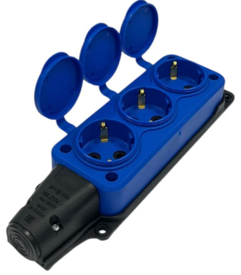 фото Удлинитель силовой iTOK i-CONNECT-COLOR-SUR-PVS-215-3-54-50-BLUE в Уфе