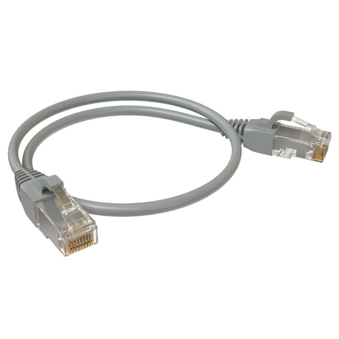 

Кабель патч-корд U/UTP 5e кат. 0.5м SYSMATRIX PC 4545.5EU26.05LSZHGY 2xRJ45, неэкранированный, серый, LSZH, 0.5м, PC 4545.5EU26.05LSZHGY
