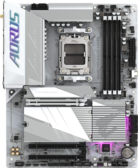 фото Материнская плата ATX GIGABYTE B650E A ELITE X ICE в Уфе