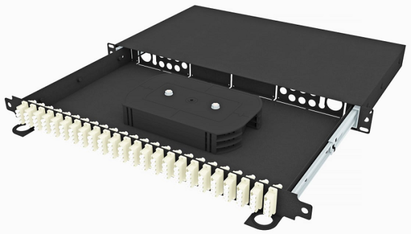 фото Кросс оптический стоечный  TopLAN КРСв-Top-1U-96LC/U-OM2-BK в Уфе