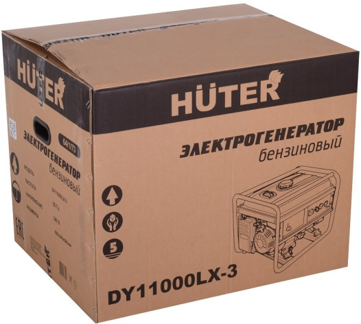 фото Генератор бензиновый Huter DY11000LX-3 в Казани