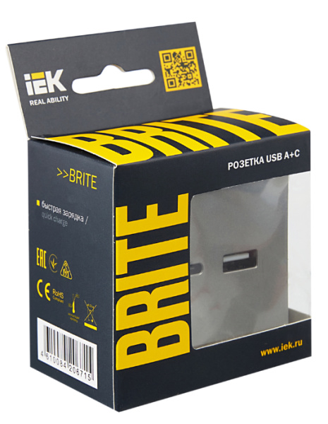 фото Розетка USB  IEK BR-U22-018-K46 в Уфе
