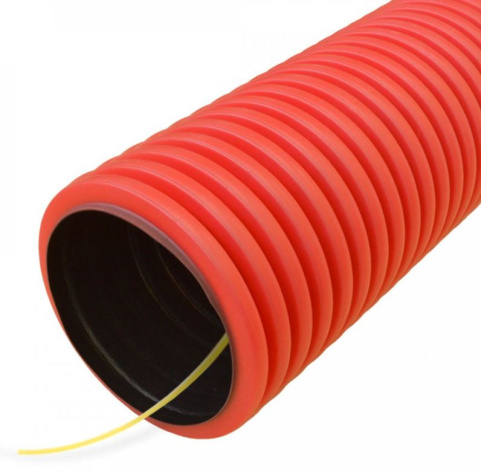 Изображение товара Гофрированная труба Промрукав PR15.0045 для защиты проводов 100 м