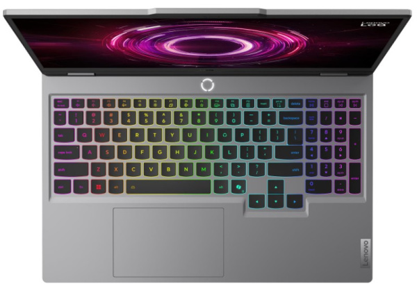 фото Ноутбук Lenovo LOQ 15AHP10 15.6" (AMD Ryzen 7, 32Гб DDR5, SSD 1 Тб, GeForce RTX 5060, Без ОС) Серый [83JG009ERK]