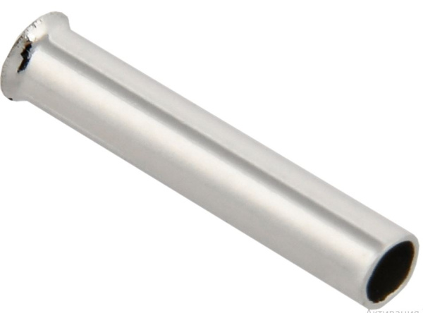 Изображение товара Наконечник штыревой IEK UEN10-1510 для кабелей 1.5 мм², опрессовка