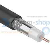 фото Кабель Rexant RG-6U, (64%), 75 Ом, 100м., OUTDOOR