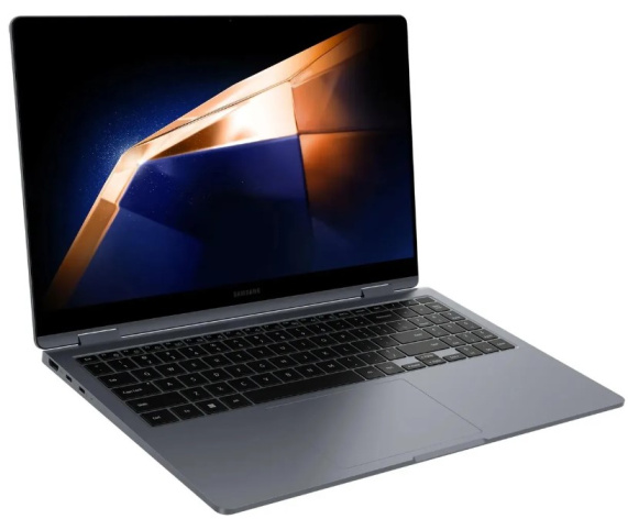 фото Ноутбук  Samsung Galaxy Book4 360 в Челябинске 15 ", Core 7, 16 Гб RAM, 512 Гб SSD, Iris Xe Graphics, Серый