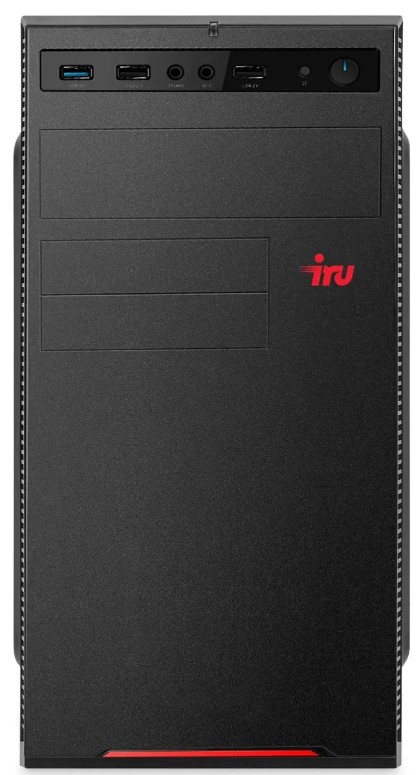 

Компьютер iRu Home 310H6SE 2084551 i5-12400/16GB/256GB SSD/UHD Graphics 730/noOS/black, Home 310H6SE