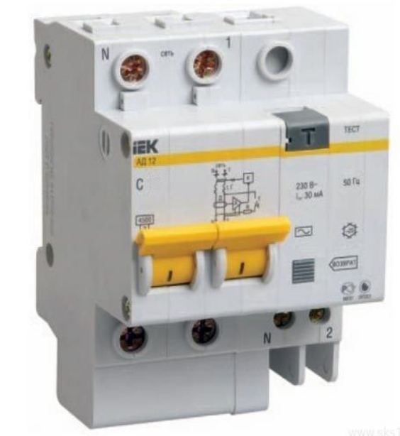 

Автомат дифференциальный IEK MAD10-2-025-C-010 АД12 2Р 25А 10мА, MAD10-2-025-C-010