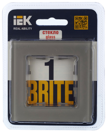 фото Рамка одинарная  IEK BR-M12-G-K30 в Красноярске