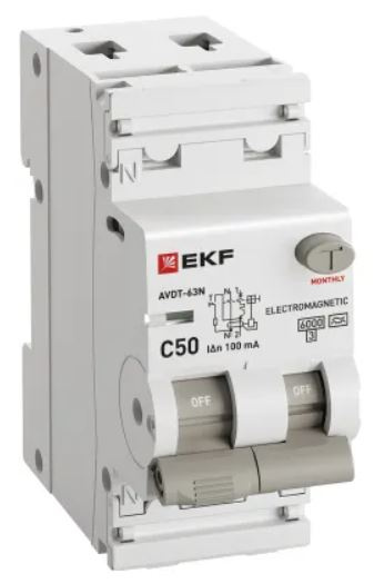 фото Автомат дифференциальный EKF D63N26MA50C100 в Краснодаре
