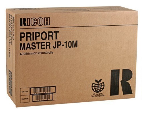 

Мастер-пленка Ricoh JP10M 893027 для серии Priport JP1050/DX3440/3443/DD3344, 2 шт, JP10M