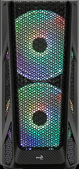 фото Корпус eATX AeroCool AirHawk Duo-G-BK-v1