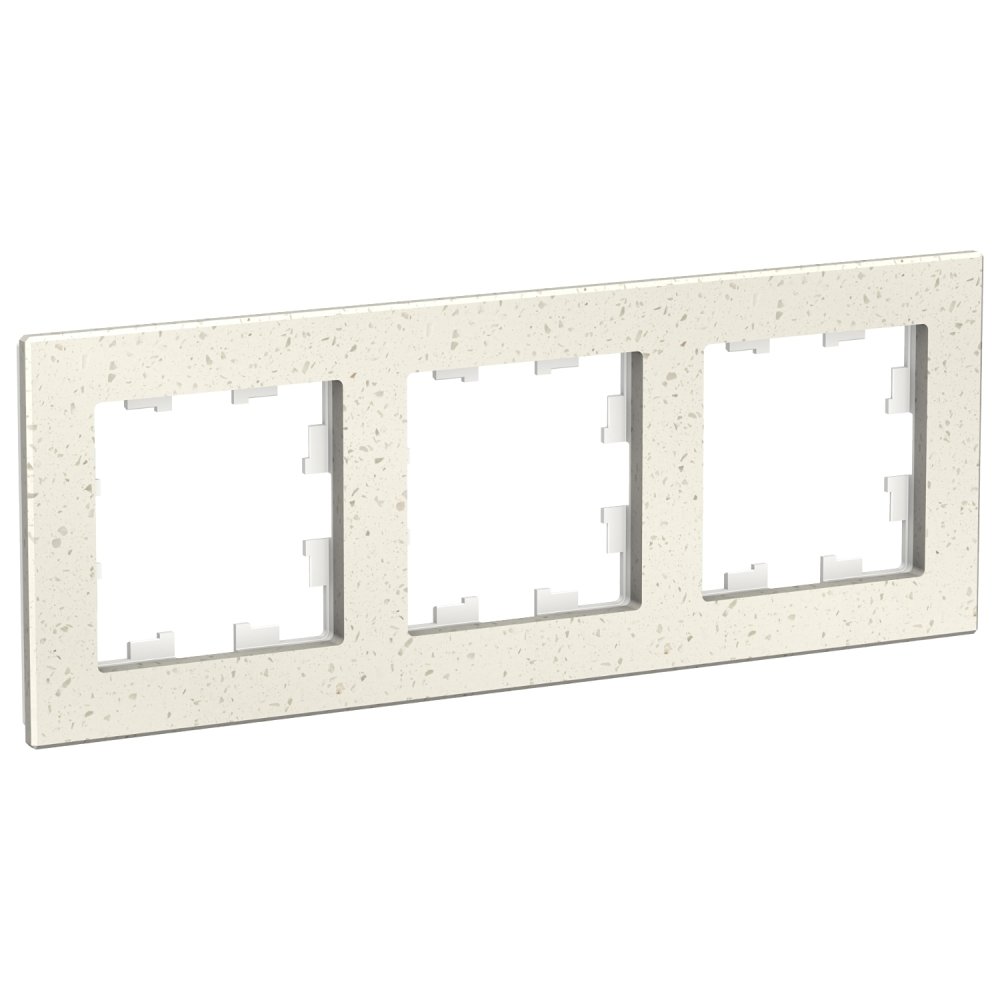 

Рамка тройная Systeme Electric ATN343103 AtlasDesign NATURE Мрамор крем роял, ATN343103