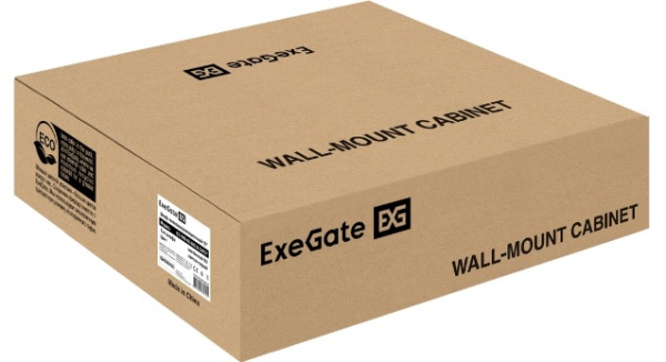 фото Шкаф настенный 19", 9U Exegate EC-WM-9U.600.M.GREY в Красноярске