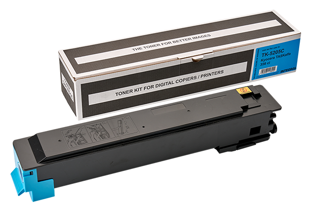 Картридж Integral TK-5205C 12100197 для Kyocera TaskAlfa 356ci синий, 12000к