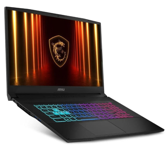 фото Ноутбук  MSI Katana 17 B2RVEK-1617XRU в Санкт-Петербургe 17.3 ", Core 7, 16 Гб RAM, 1 Тб SSD, GeForce RTX 4050, Черный