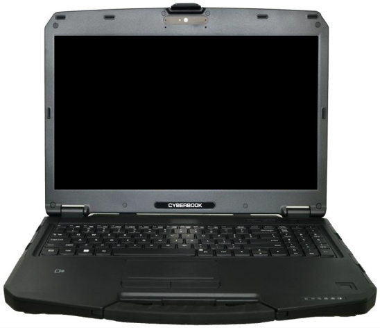 фото Ноутбук защищённый CyberBook S1255 в Уфе 15 ", Core i5, 8 Гб RAM, 256 Гб SSD, Iris Xe Graphics, Черный