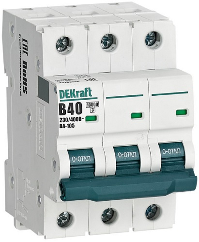 Изображение товара Автоматический выключатель DEKraft 13133DEK