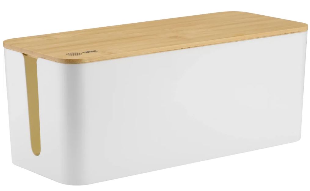 

Органайзер Cactus CS-BOX-WH белый/бамбук, CS-BOX-WH