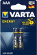 фото Батарейка  Varta ENERGY LR03 AAA