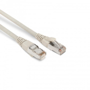 фото Кабель патч-корд Hyperline PC-LPM-STP-RJ45-RJ45-C6-1M-LSZH-GY