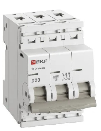 фото Автоматический выключатель  EKF M63MA6320D в Уфе