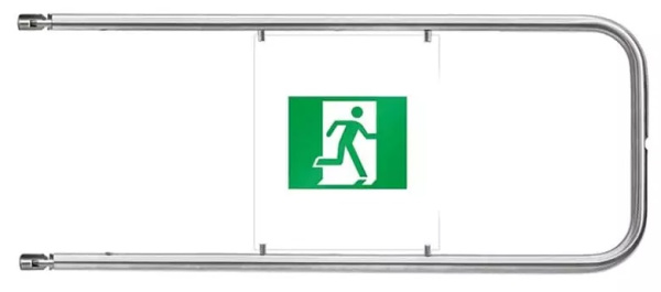 Изображение товара Поворотная створка PERCo PERCo-BH02 1-16 из нержавеющей стали с пиктограммами