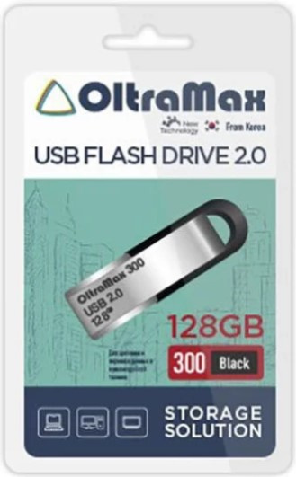 фото Накопитель USB 2.0 128GB OltraMax OM-128GB-300-Black в Красноярске
