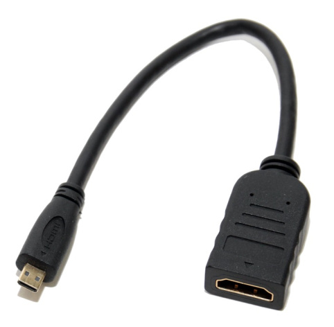 Изображение товара Адаптер HDMI microHDMI 5bites BC-HDM2AF компактный соединитель видео