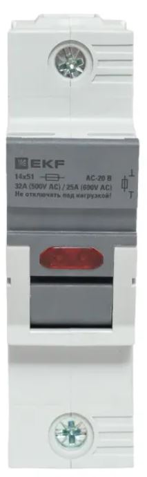 

Разъединитель-предохранитель EKF df141-e DF 14х51 1Р (тип ПВЦ), df141-e