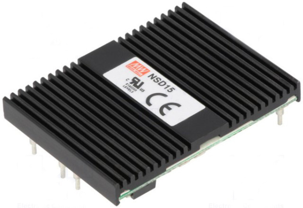 Изображение товара Преобразователь DC/DC Mean Well NSD15-48S5 15 Вт импульсный