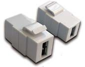 фото Вставка Lanmaster LAN-OK-USB20-AA/V-WH