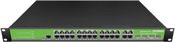 фото Коммутатор управляемый Digma DSW724G-4C-R в Екатеринбурге