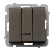 фото Выключатель Ospel LP-13RS/m/40