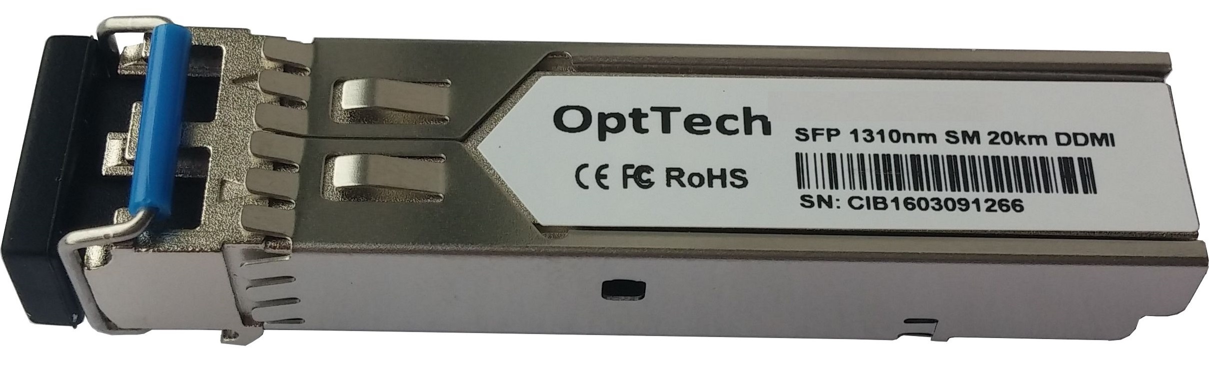 

Модуль SFP OptTech OTSFP-EX40-1310-D 1310nm, 40km, DDMI, OTSFP-EX40-1310-D