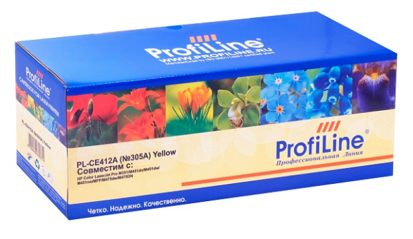 Изображение товара Картридж ProfiLine PL-CE412A для HP Color LaserJet - совместимый и надежный