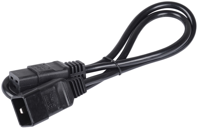 

Кабель питания ITK PC-C19C20-2M 3x1,5 2М с разъёмами С19-C20, PC-C19C20-2M