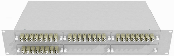 фото Кросс оптический стоечный  TopLAN КРС-Top-2U-64LC/U-OM2-GY в Ростове-на-Дону
