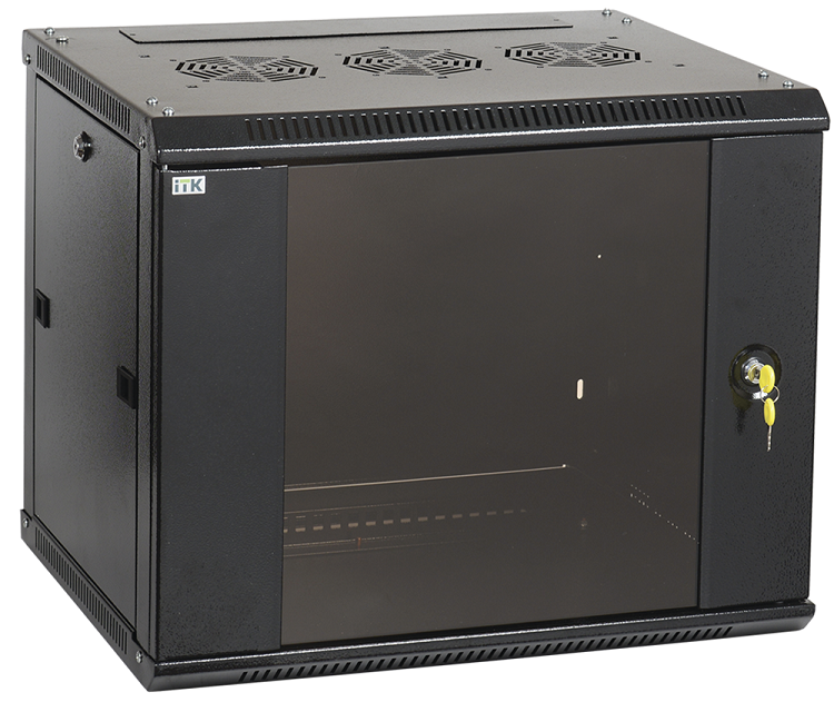 

Шкаф ITK LWR5-15U66-GF LINEA W 15U 600x600 мм дверь стекло, RAL9005, LWR5-15U66-GF
