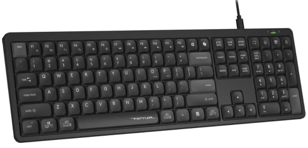 фото Ножничная клавиатура A4Tech FX55, USB, Черный [FX55] в Казани