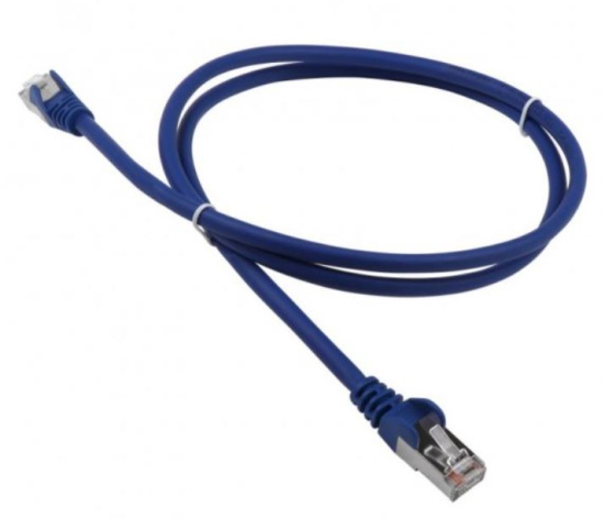 фото Кабель патч-корд F/UTP 5e кат. 7м Lanmaster LAN-PC45/S5E-7.0-BL в Омске