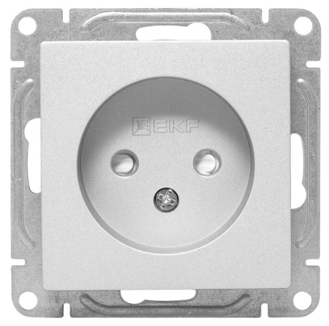 фото Розетка без заземления  EKF UP1-SOA-101