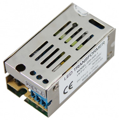 

Источник питания Rexant 200-005-1 110-220 V AC/12 V DC 0,5 A 5 W с разъемами под винт, без влагозащиты (IP23), 200-005-1