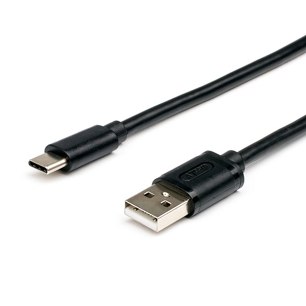 

Кабель Atcom AT6255 Type-C <=> USB (USB 2.0), 1.8 m, AT6255