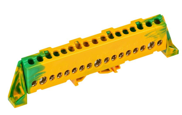 Изображение товара Шина PE земля IEK TF-NN20-17-DP-K52 - надежный изолятор для электрических соединений