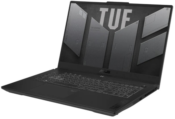 фото Ноутбук  ASUS TUF F17 FX707VUR-HX225 в Уфе 17.3 ", Core i5, 16 Гб RAM, 512 Гб SSD, GeForce RTX 4050, Серый
